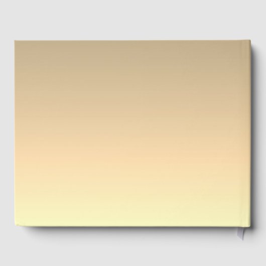 Eenvoudige rode en gouden elegante bruiloft gastenboek (Achterkant)