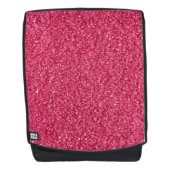 Eenvoudige rode glitter rugtassen (Voorkant)