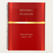 Eenvoudige rode planner (Voorkant)