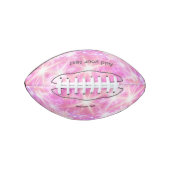 Eenvoudige rode roze glittersparren voegen jouw te american football (Voorkant)