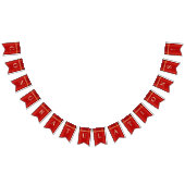 Eenvoudige rode vlag vlaggetjes (Alle)