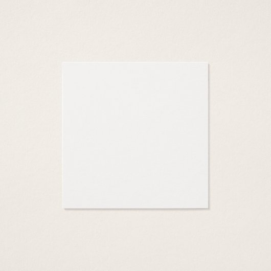 Eenvoudige, rode, Waterverf hartcontour 6 notitiek Vierkante Visitekaartjes (Achterkant)