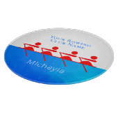 Eenvoudige roeiclub snijplank (Hoek)