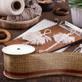 Eenvoudige roestdruppelstructuur, realistisch, roo satijnen lint