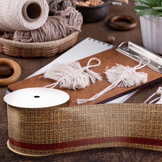 Eenvoudige roestdruppelstructuur, realistisch, roo satijnen lint