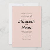 Eenvoudige romantische bloem kalligrafie script br kaart (Achterkant)