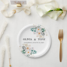 Eenvoudige Romantische Bloemige Bruiloft