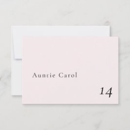 Eenvoudige Romantische Bord Blush Classic Place Ca