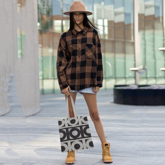 Eenvoudige rondes tote bag