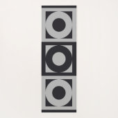 eenvoudige rondes yogamat (Achterkant)