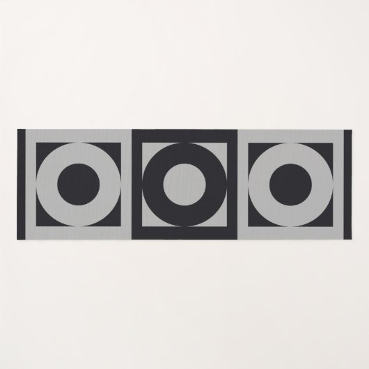 eenvoudige rondes yogamat (Voorkant (horizontaal))