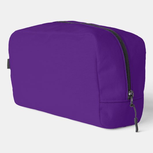 Eenvoudige Royal Purple Authority® Toilettasje (Rechterhoek)
