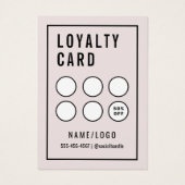 Eenvoudige roze Kaart met huiduitslag Aftercare Ex (Achterkant)