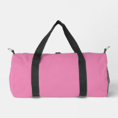Eenvoudige Roze Kleine Duffel Tas Gedrukt D.Bags (Voorkant)