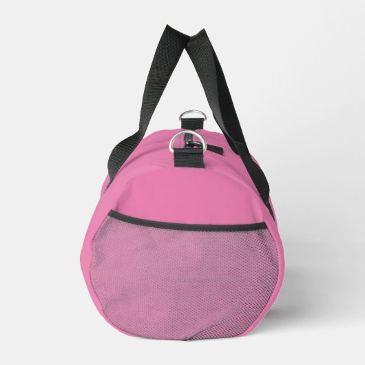 Eenvoudige Roze Kleine Duffel Tas Gedrukt D.Bags (Rechts)