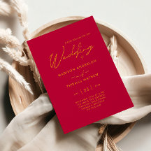 Eenvoudige Roze Magenta Goud Moderne Typografie Tr
