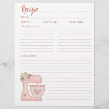 Eenvoudige Roze Mixer Bloemen Cake Bakkerij Recept