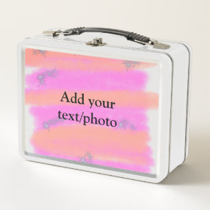 Eenvoudige roze rode aquarel aangepaste naam tekst