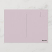 Eenvoudige roze roze bruidsdouche glitters  briefkaart (Achterkant)