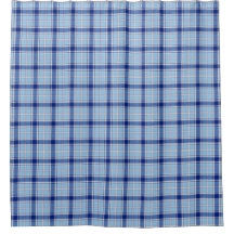Eenvoudige Rustieke Blauwe Stijl Check 