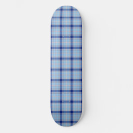 Eenvoudige Rustieke Blauwe Stijl Schake  Persoonlijk Skateboard