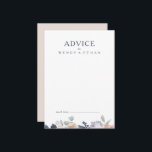 Eenvoudige Rustieke Bloemige Trouwadvieskaart Advieskaart<br><div class="desc">Deze eenvoudige rustieke bloemige trouwadvieskaart is perfect voor uw elegante vintage lentetrots. Het is ontworpen met klassieke rozenbloemen, eenvoudige roze pioenrozen en stoffige paarse hortensia's. Dit alles wordt begeleid door toetsen van groene eucalyptus en marineblauwe bladeren. Met al deze lichte kleurrijke waterverf bloemen zult u zeker de sfeer krijgen die...</div>