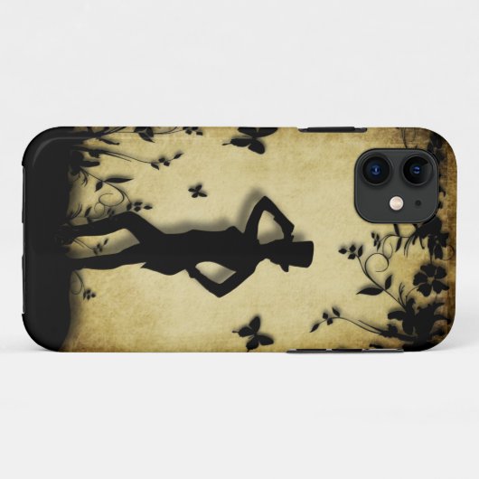 Eenvoudige rustieke dans Case-Mate iPhone case (Achterkant (horizontaal))