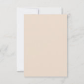 Eenvoudige Rustieke Minimale Elegante Echte Bruilo Save The Date (Achterkant)