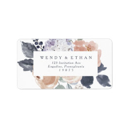 Eenvoudige Rustige Adresetiketten voor het huwelij Etiket