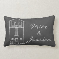 Eenvoudige Rustige House Modern Chalkboard tekenin
