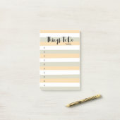Eenvoudige rustige kleur om te doen lijst post-it® notes (Op bureau)