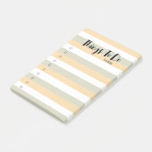 Eenvoudige rustige kleur om te doen lijst post-it® notes (Schuin)
