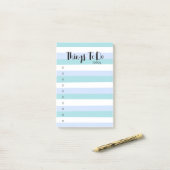 Eenvoudige rustige kleur om te doen lijst post-it® notes (Op bureau)