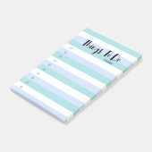 Eenvoudige rustige kleur om te doen lijst post-it® notes (Schuin)