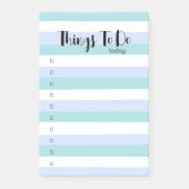 Eenvoudige rustige kleur om te doen lijst post-it® notes (Voorkant)