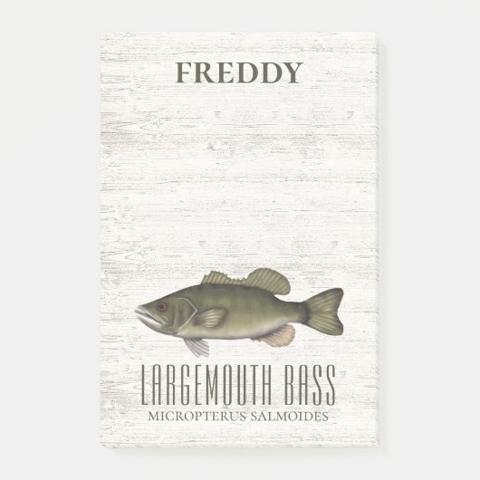 Eenvoudige Rustige Natuur van hout Post-it® Notes (Voorkant)