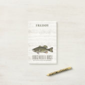 Eenvoudige Rustige Natuur van hout Post-it® Notes (Op bureau)