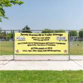Eenvoudige RV- en traileropslag aanpassen Spandoek (Insitu)