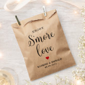 Eenvoudige S-more Love Wedding Favor Bag Bedankzakje (Geknipt)