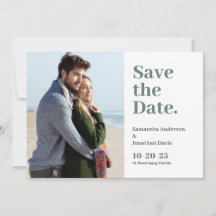 Eenvoudige Saliegroene Vette Typografie Foto