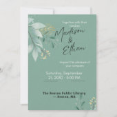 Eenvoudige save the date kaart (Voorkant)