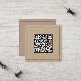 Eenvoudige Scancode QR Contactkaartje