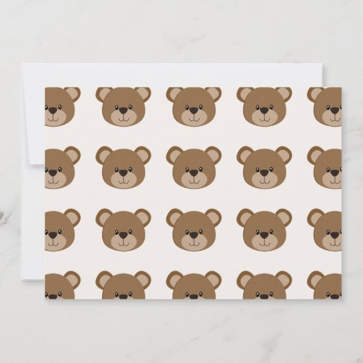 Eenvoudige schattige Barly Een foto 1e verjaardag Kaart (Achterkant)