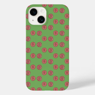 Eenvoudige schattige rode knoppen Hoesje-Mate iPho Case-Mate iPhone 14 Hoesje