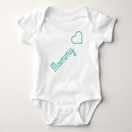 Eenvoudige & schattige tekst "mama" romper