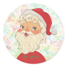Eenvoudige Schattige Vintage Kerstman