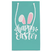 Eenvoudige Schattigee Bunny Ears Happy Easter | Ca Klein Cadeauzakje (Achterkant)