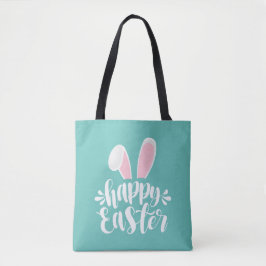 Eenvoudige Schattigee Bunny Ears Happy Easter | To Tote Bag