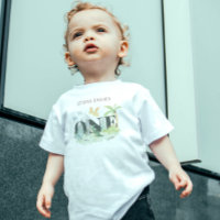 Eenvoudige Schattigee Dinosaurus 1e Verjaardags Jo