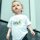 Eenvoudige Schattigee Dinosaurus 1e Verjaardags Jo Kinder Shirts